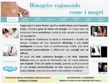 Tablet Screenshot of dietologia.tv
